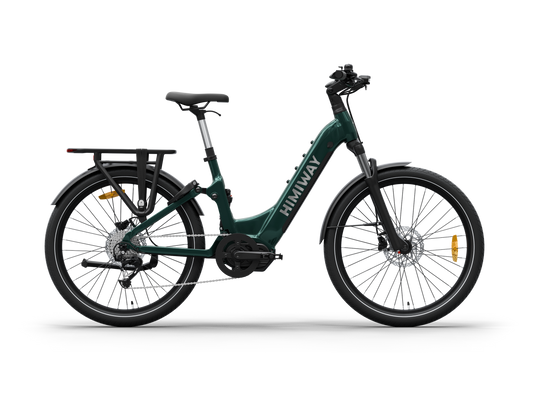 Himiway A7 Pro Commuter eBike - Emerald green