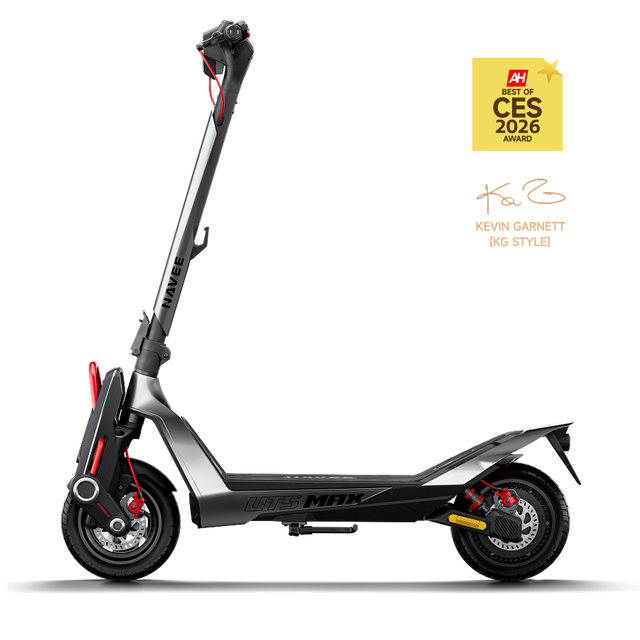 Long range electric scooter