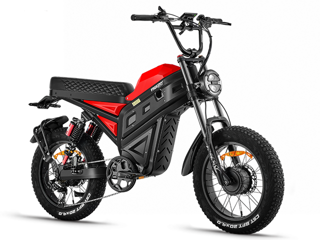 Dual motor all-wheel-drive electric bike