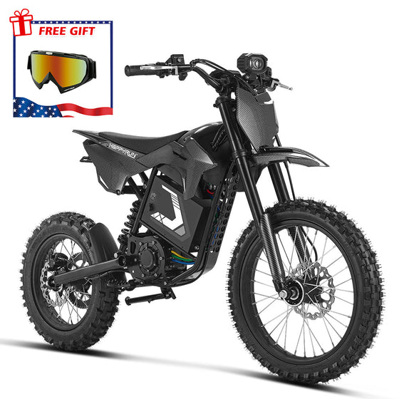 Happyrun F18 2.0 electric dirt bike black