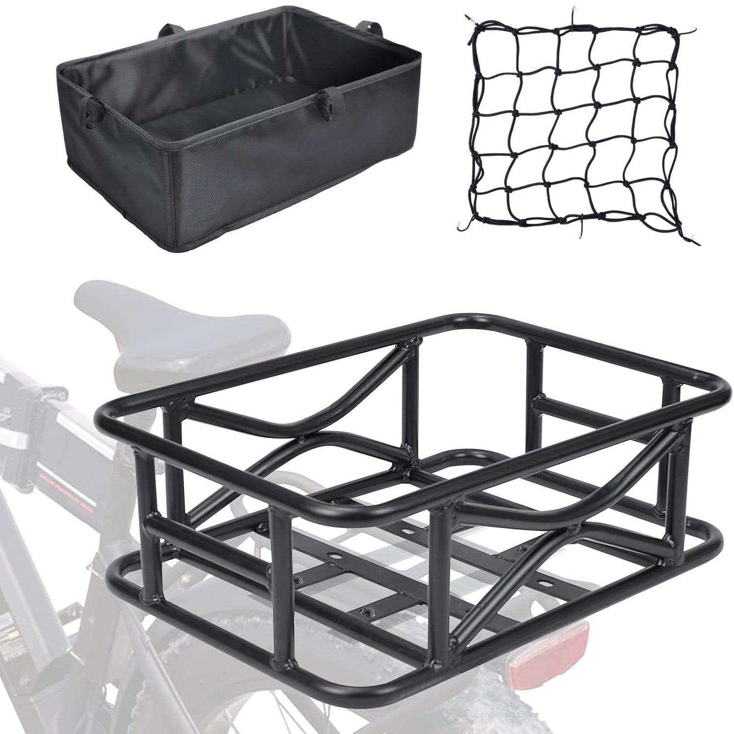 Vanpowers Rear Cargo Rack Basket for Cargo E-Bikes