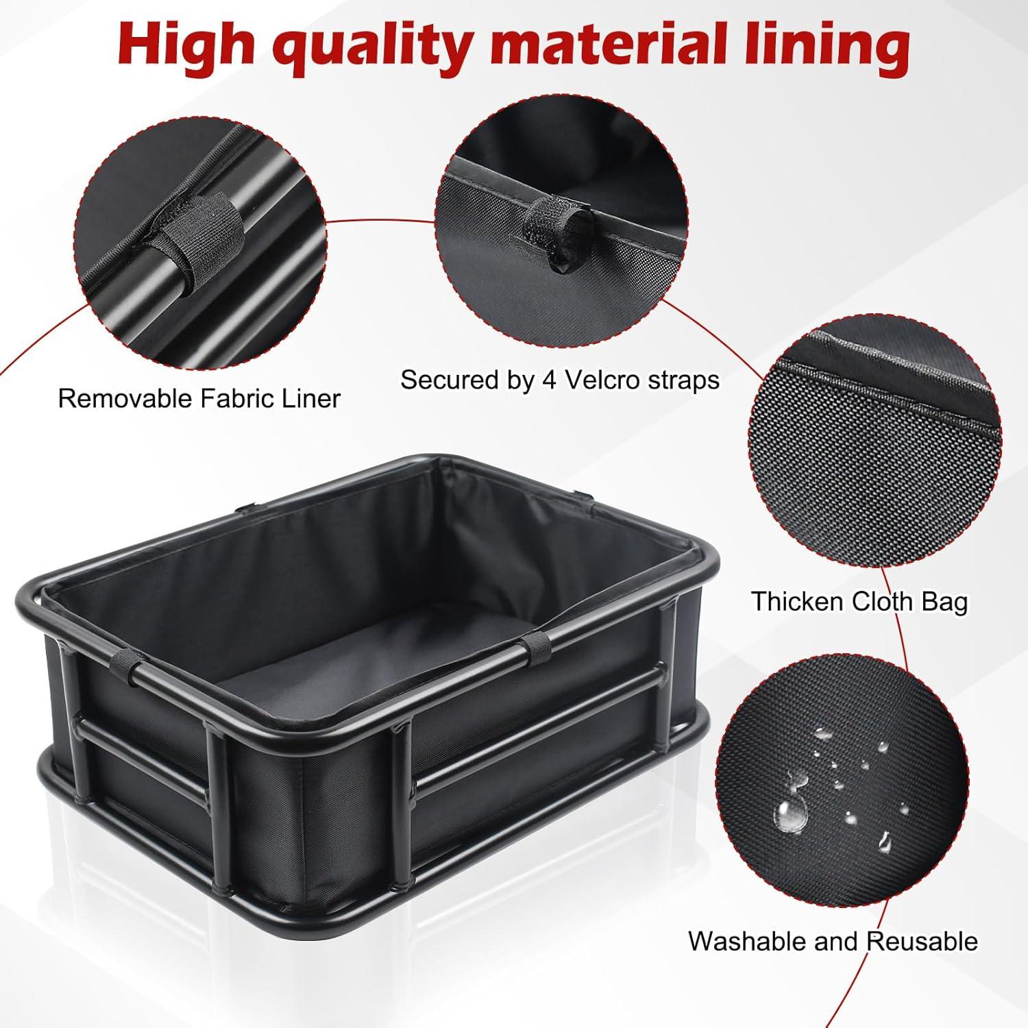 Vanpowers Rear Cargo Rack Basket for Cargo E-Bikes