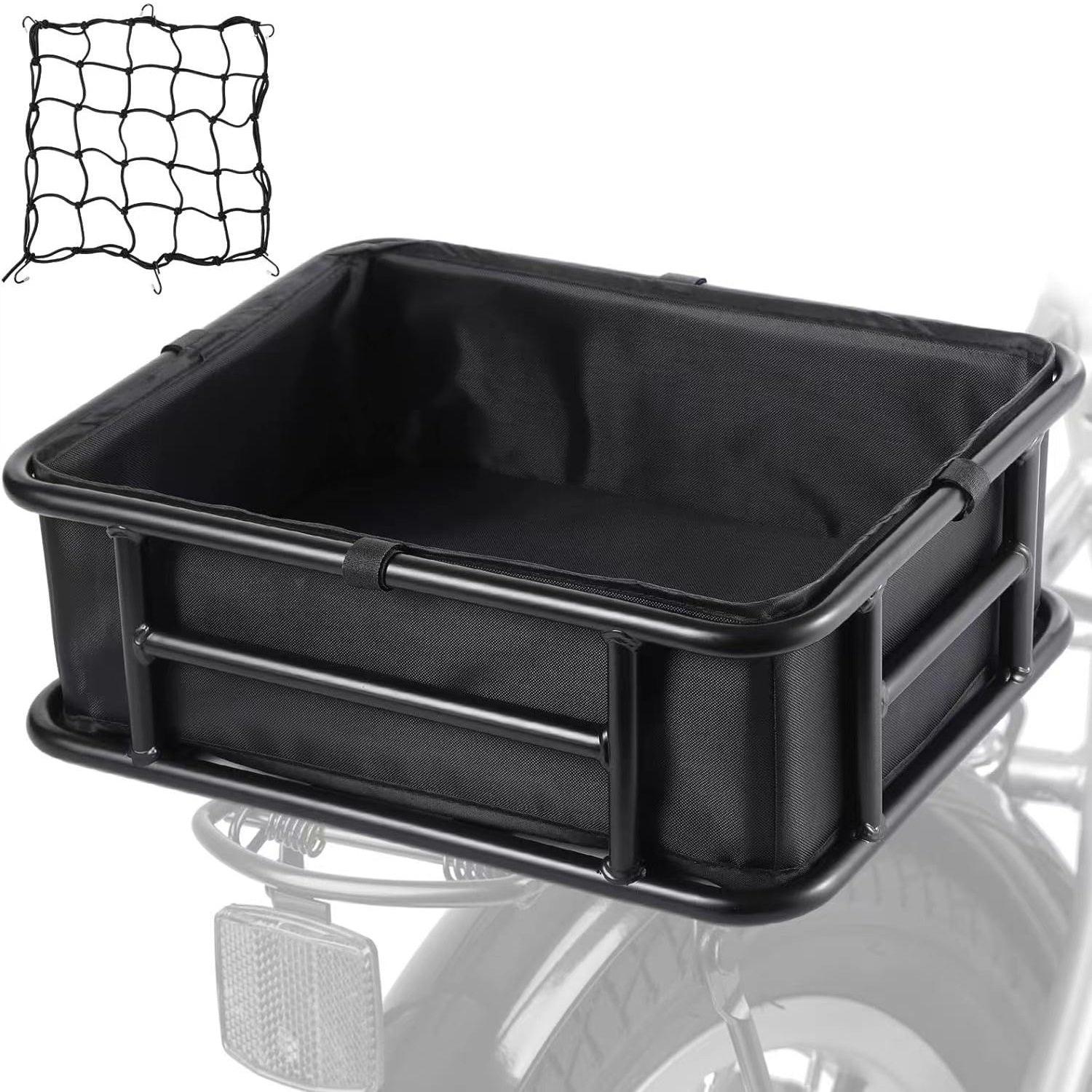 Vanpowers Rear Cargo Rack Basket for Cargo E-Bikes