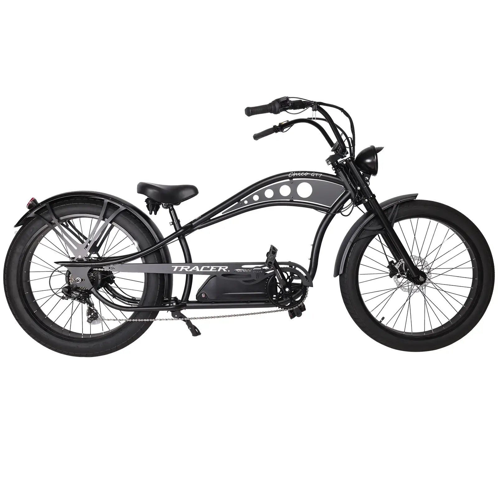 Tracer Chico GT7 e-bike, angled view