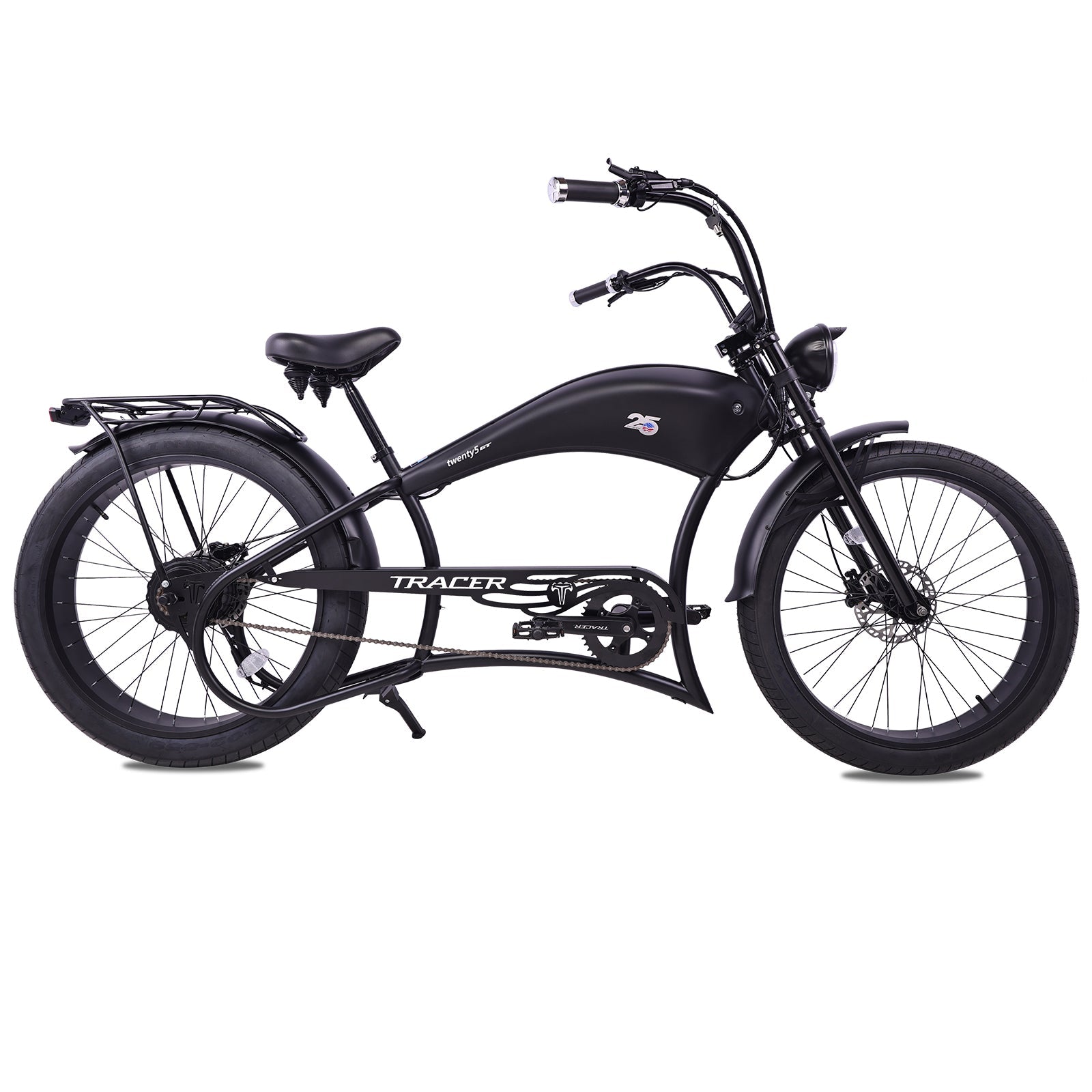 Twenty5 800W Chopper Stretch Cruiser Ebike