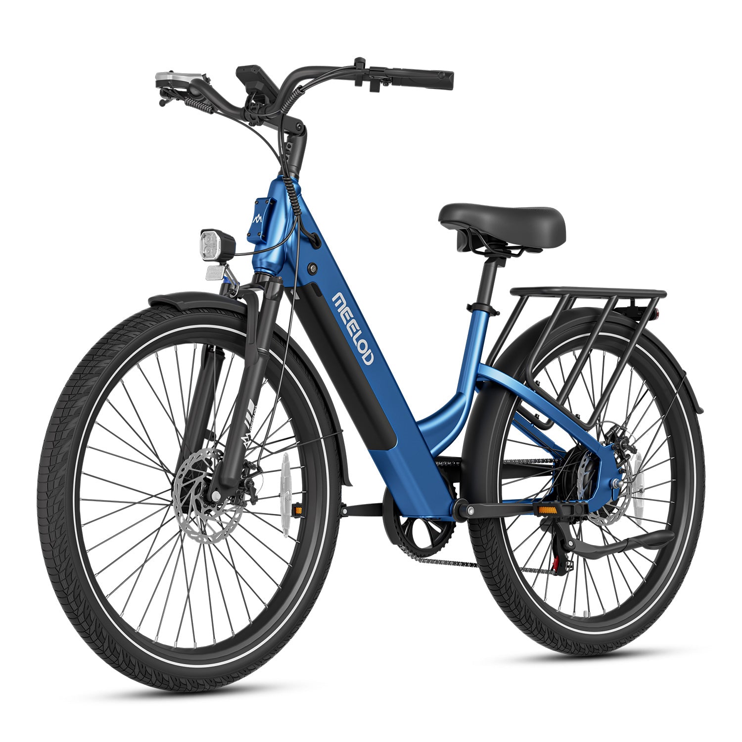 Meelod CT100 electric bike side view