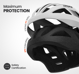 Urtopia Cycling Helmet with Integrated Light