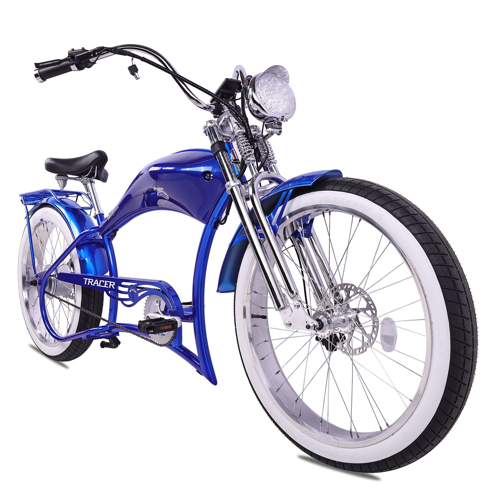 Twenty5 800W Chopper Stretch Cruiser Ebike