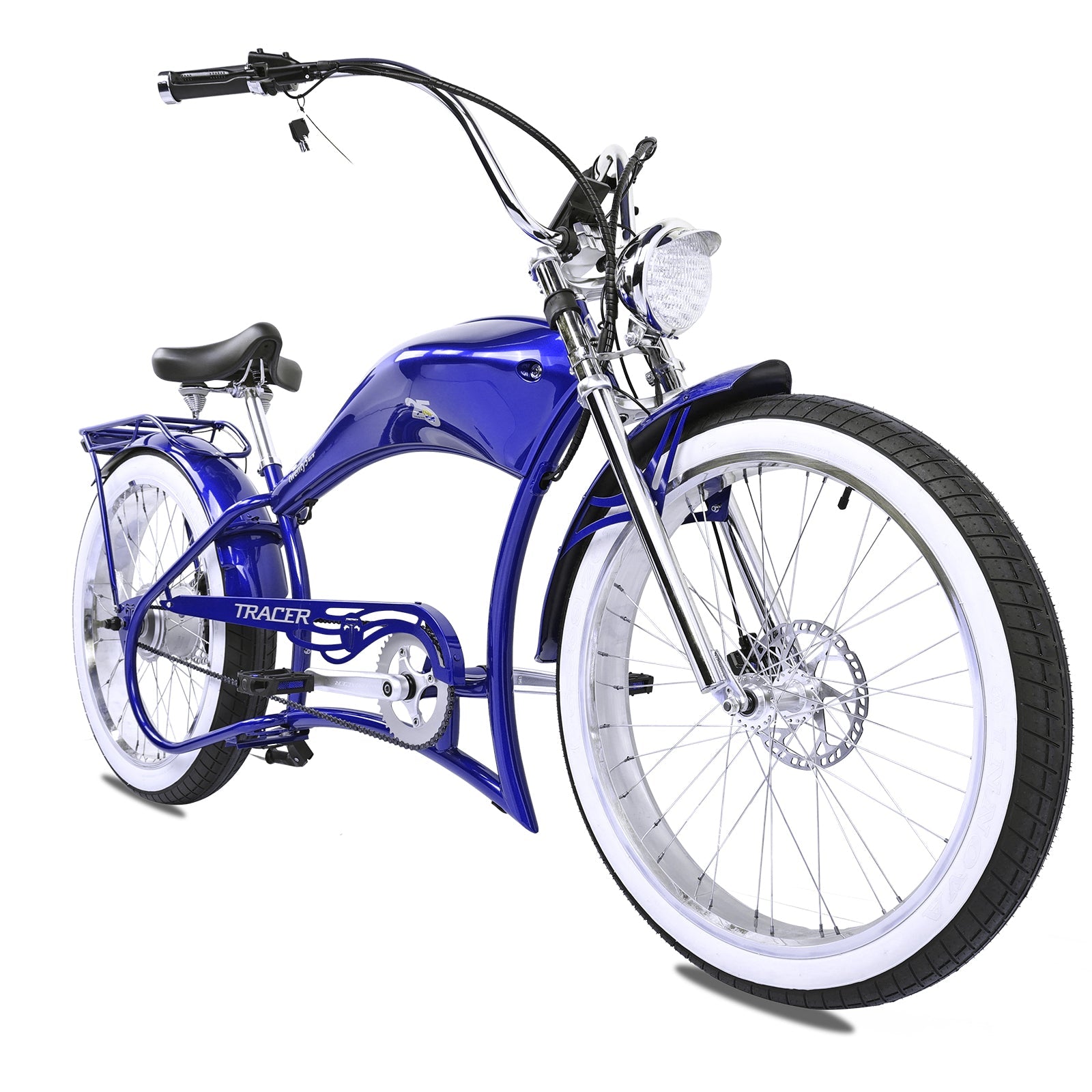 Twenty5 800W Chopper Stretch Cruiser Ebike