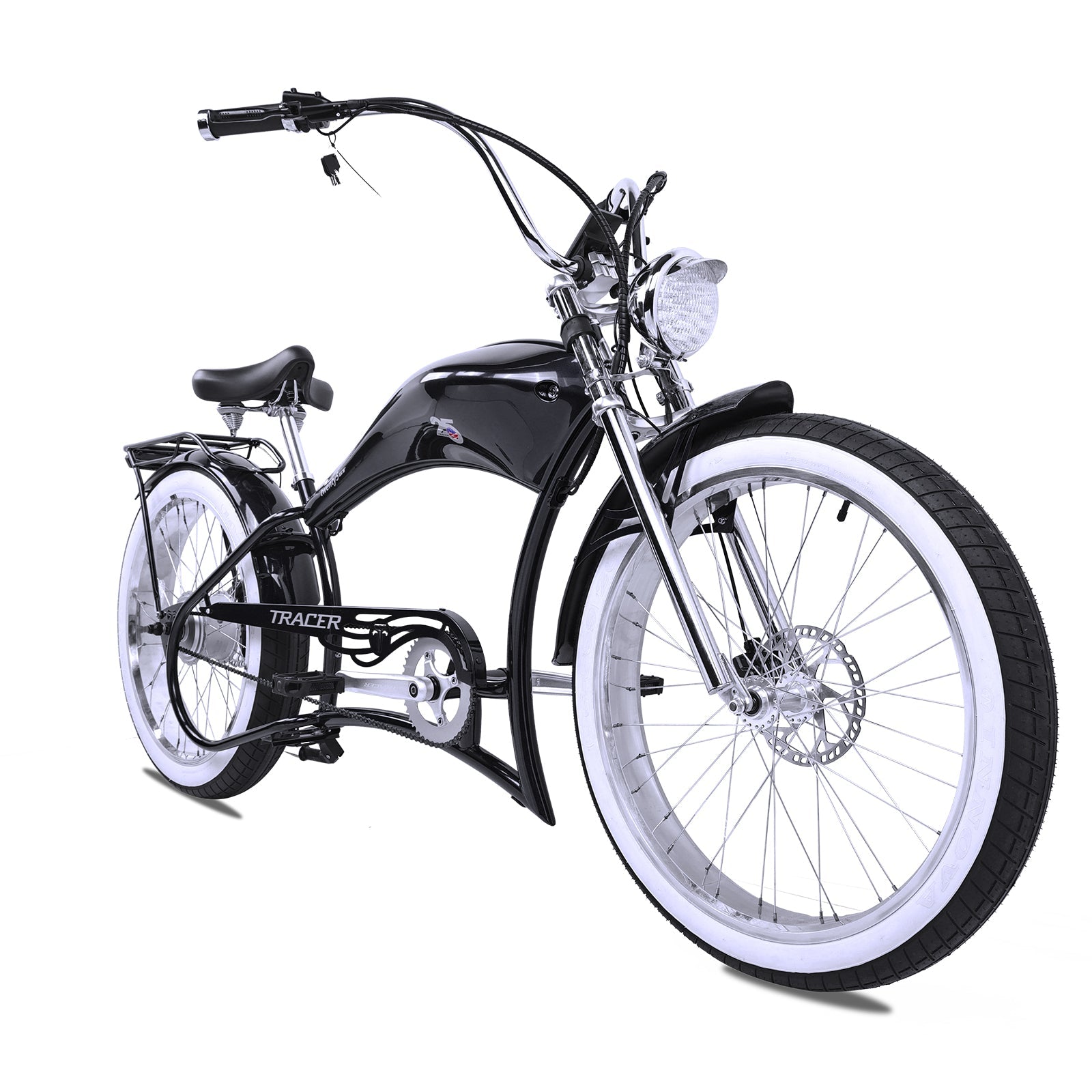 Twenty5 800W Chopper Stretch Cruiser Ebike