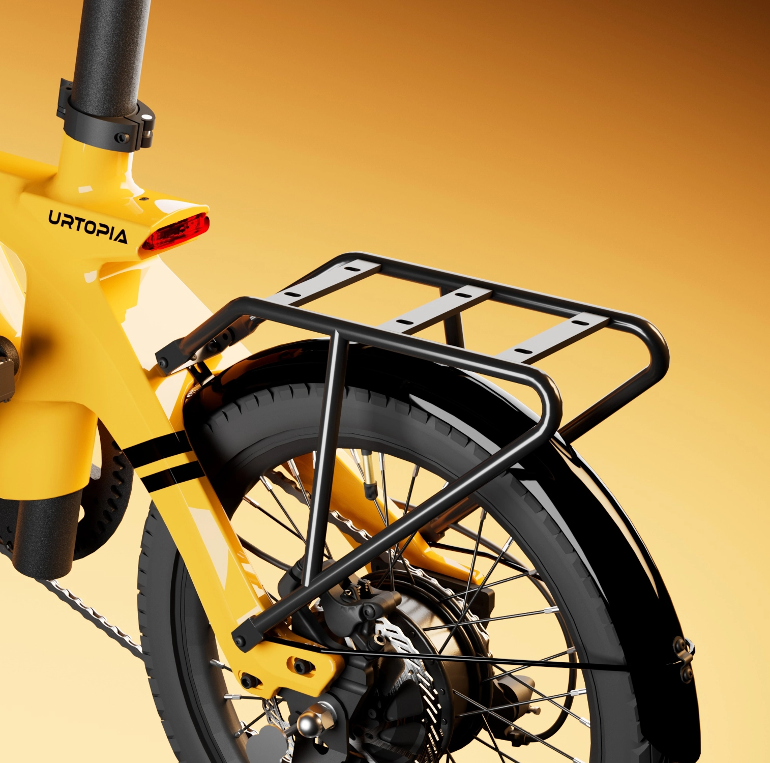 Urtopia Rear Rack — Carbon Fold 1