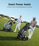 NAVEE Electric Golf Push Cart Birdie 3X/3｜Automatic Follow｜30kg Load｜36-Hole Endurance