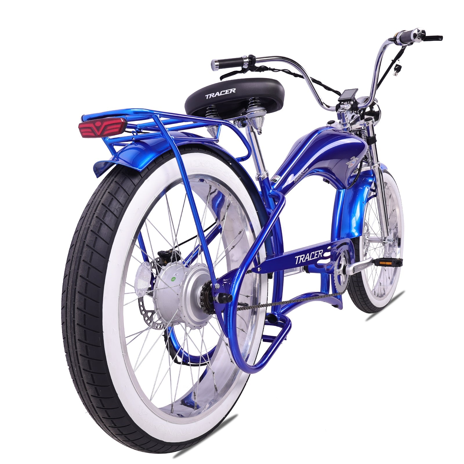Twenty5 800W Chopper Stretch Cruiser Ebike