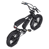 Meelod DK200F electric bike rear angle