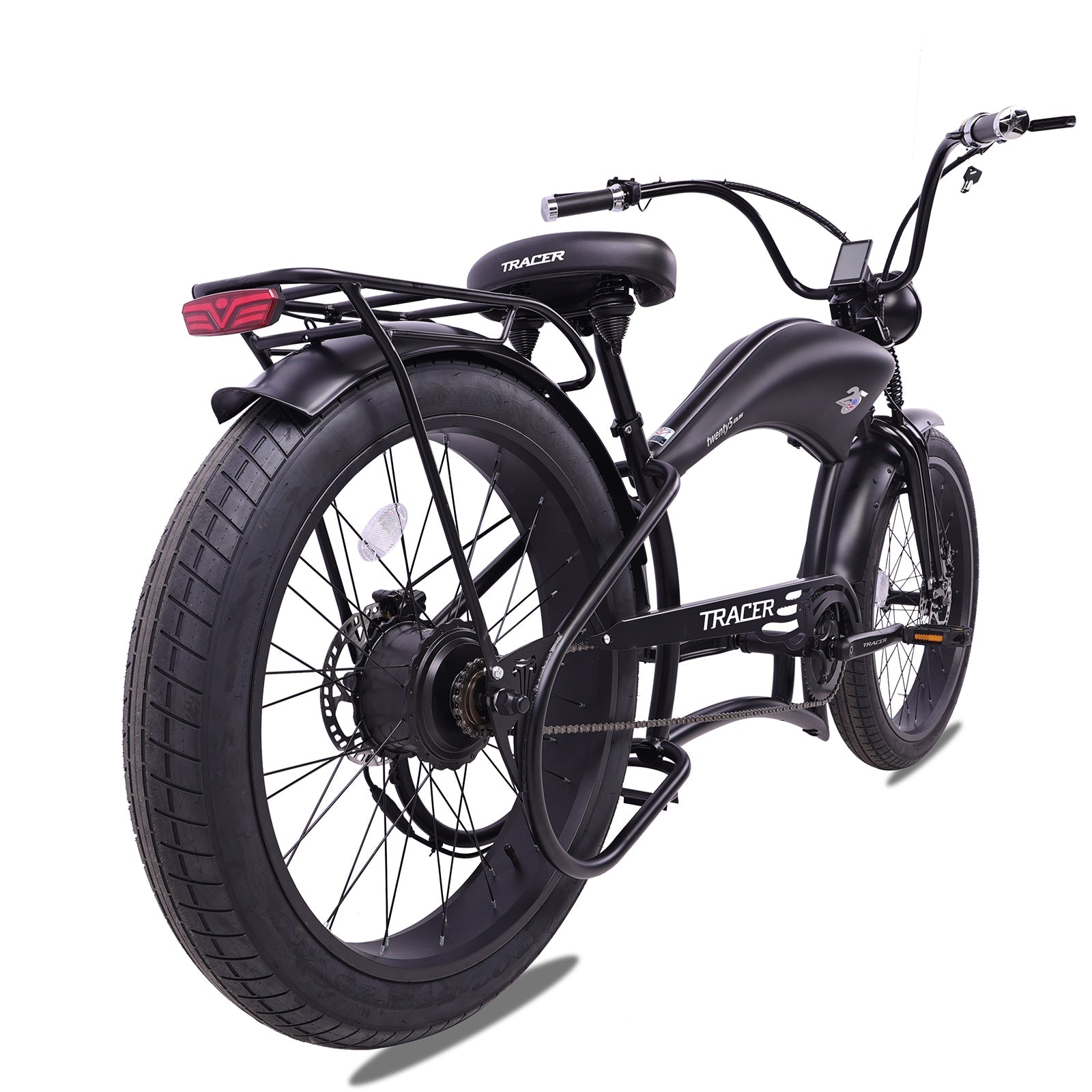 Twenty5 800W Chopper Stretch Cruiser Ebike