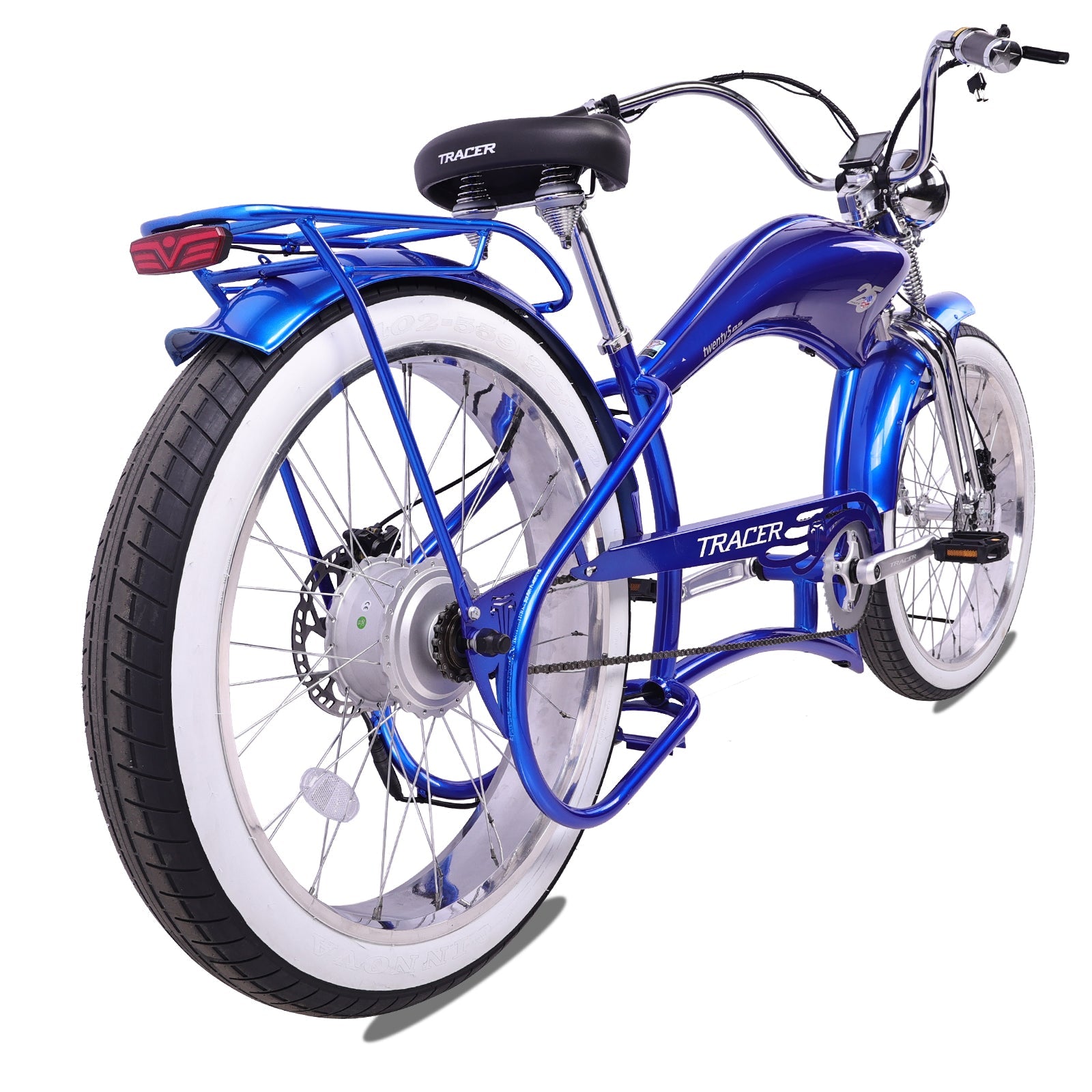 Twenty5 800W Chopper Stretch Cruiser Ebike