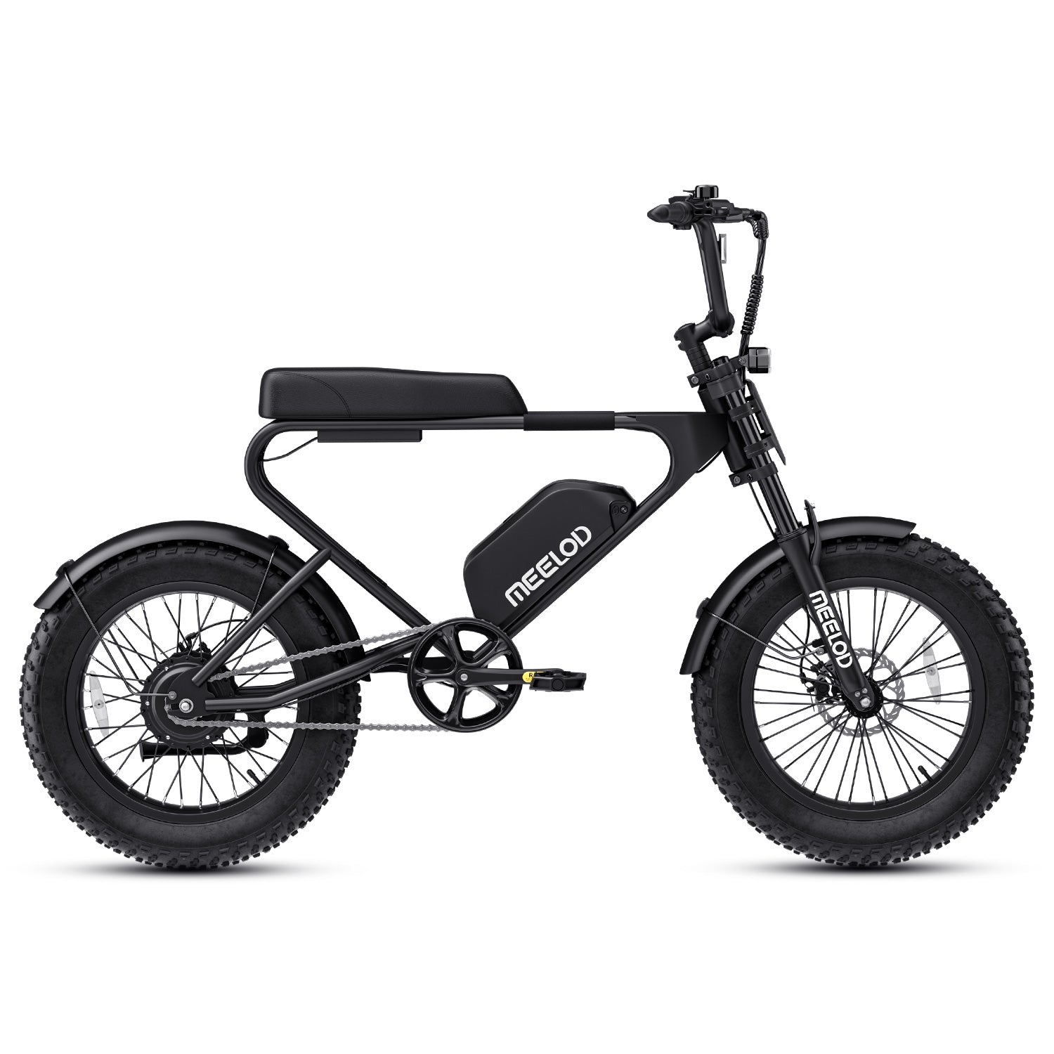 Meelod DK200F electric bike detail shot