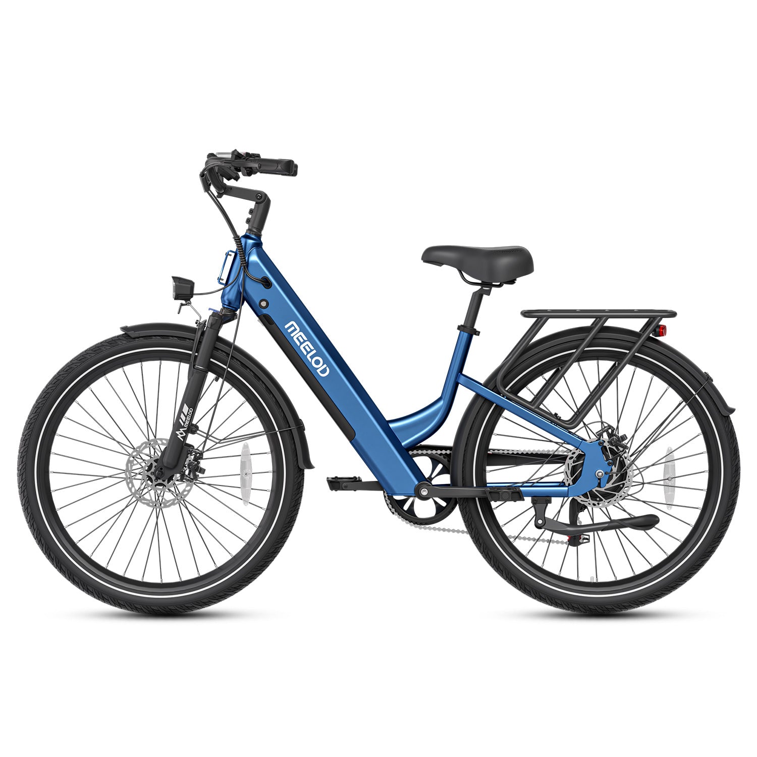 Meelod CT100 electric bike lifestyle shot