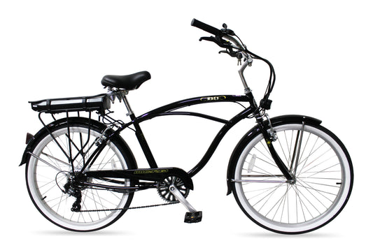 Micargi Bali Electric Beach Cruiser 7-Speed Pedal Assist