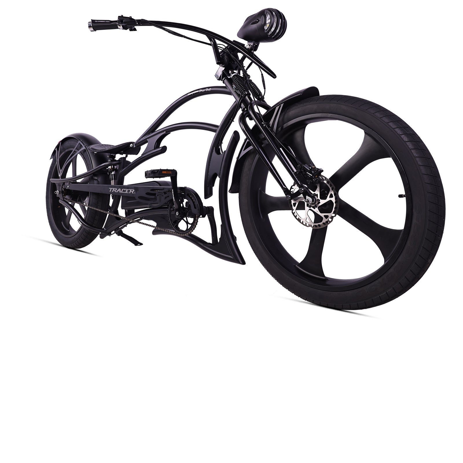 Raptor Pro DS 800W Stretch Cruiser Ebike