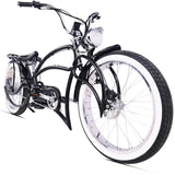 Tracer Beyond Pro 800W/1000W 26" Classic Stretch Chopper EBike