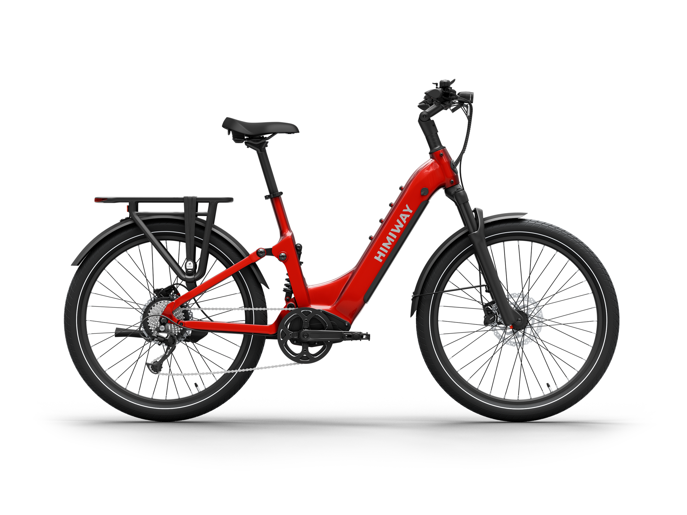 Himiway A7 Commuter eBike - Red
