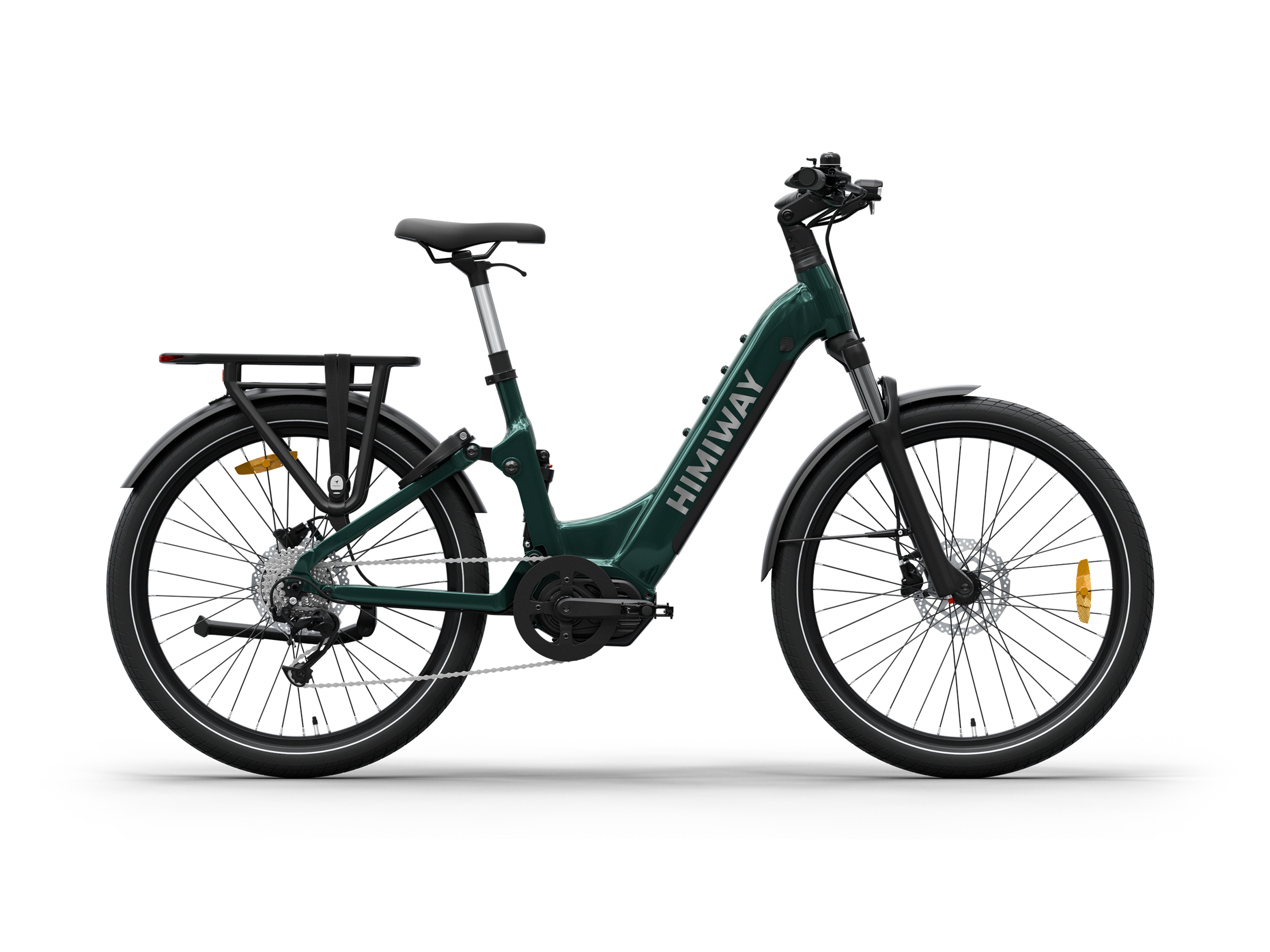 Himiway A7 Pro Commuter eBike - Emerald green
