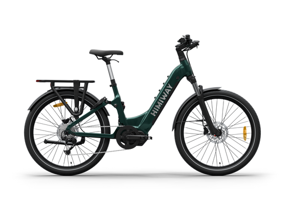 Himiway A7 Pro Commuter eBike - Emerald green