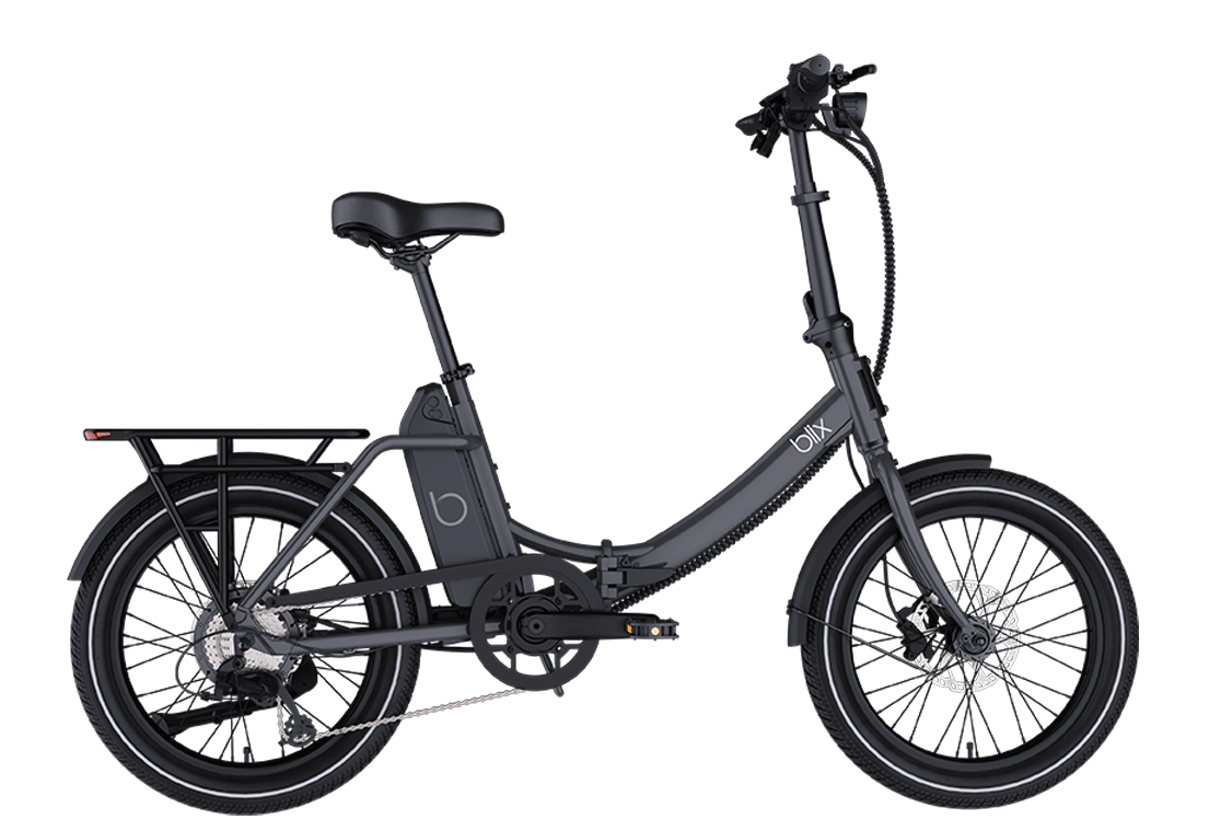 Vika X Folding eBike - Slate Gray