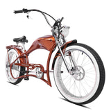 Tracer Twenty5 800W Chopper Stretch Cruiser Ebike