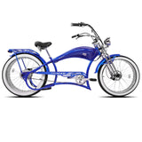 Tracer Twenty5 800W Chopper Stretch Cruiser Ebike