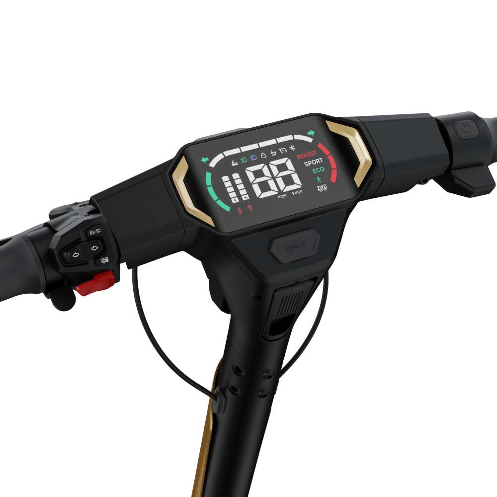 NAVEE UT5 Ultra X SuperScooter – 74.6miles Extended Range｜Hydraulic Suspension｜2400W×2 Dual Motor Powerful Urban Performance「NBA Legend Kevin Garnett Style」