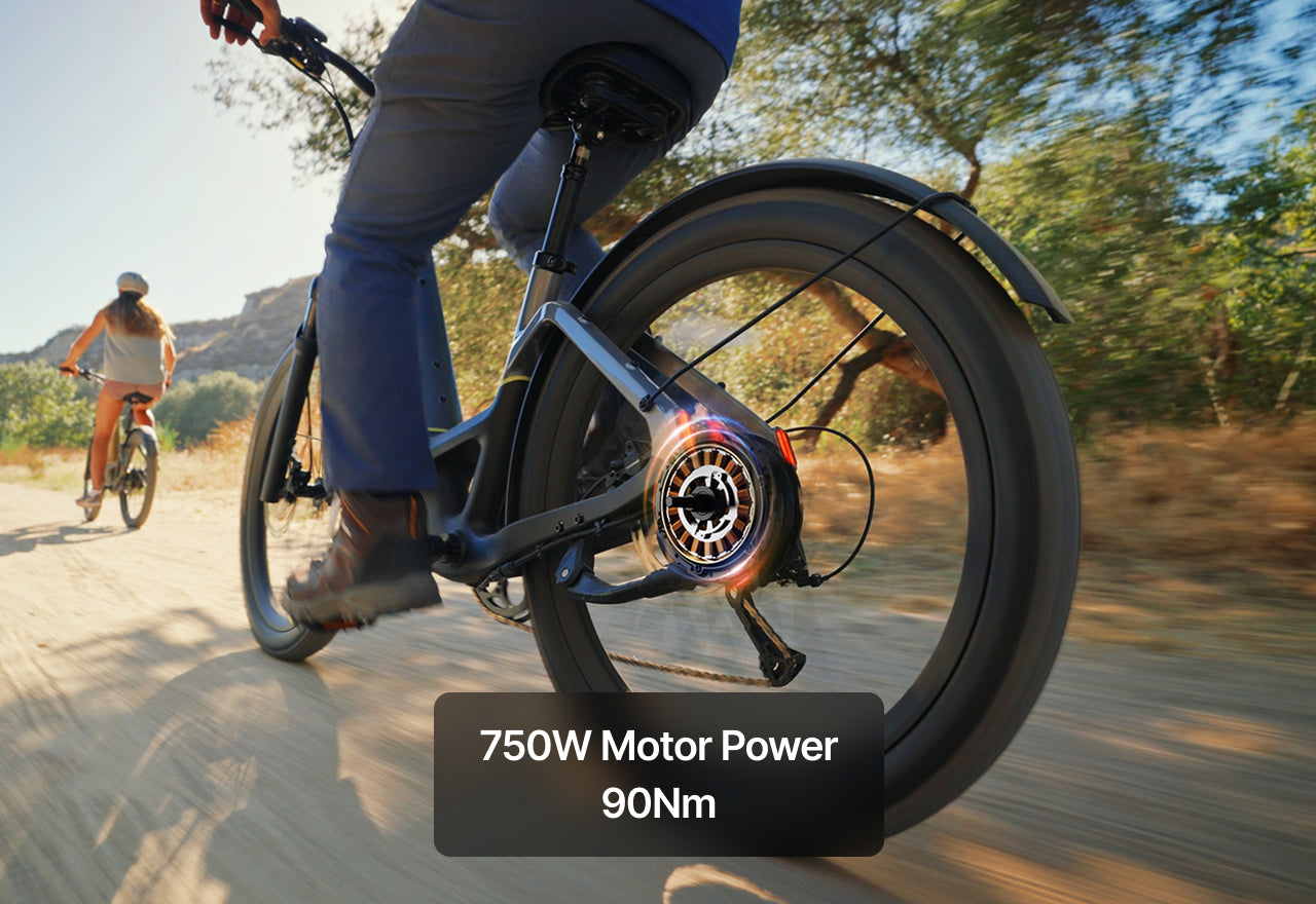 Urtopia Carbon Atom e-bike carbon frame detail