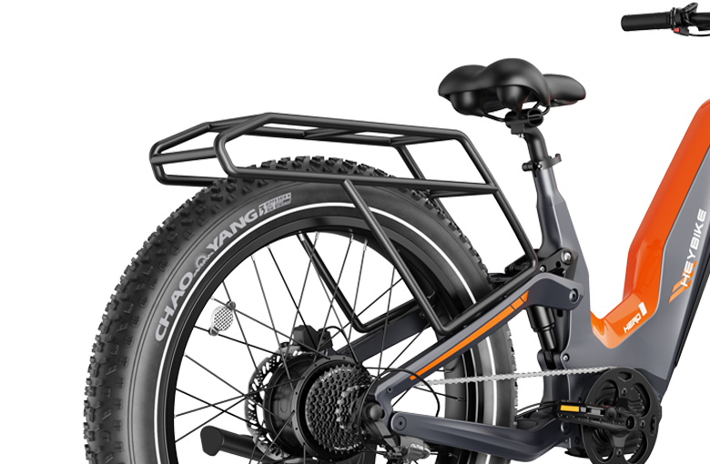 Heybike Hero Rear Rack — Step-Through