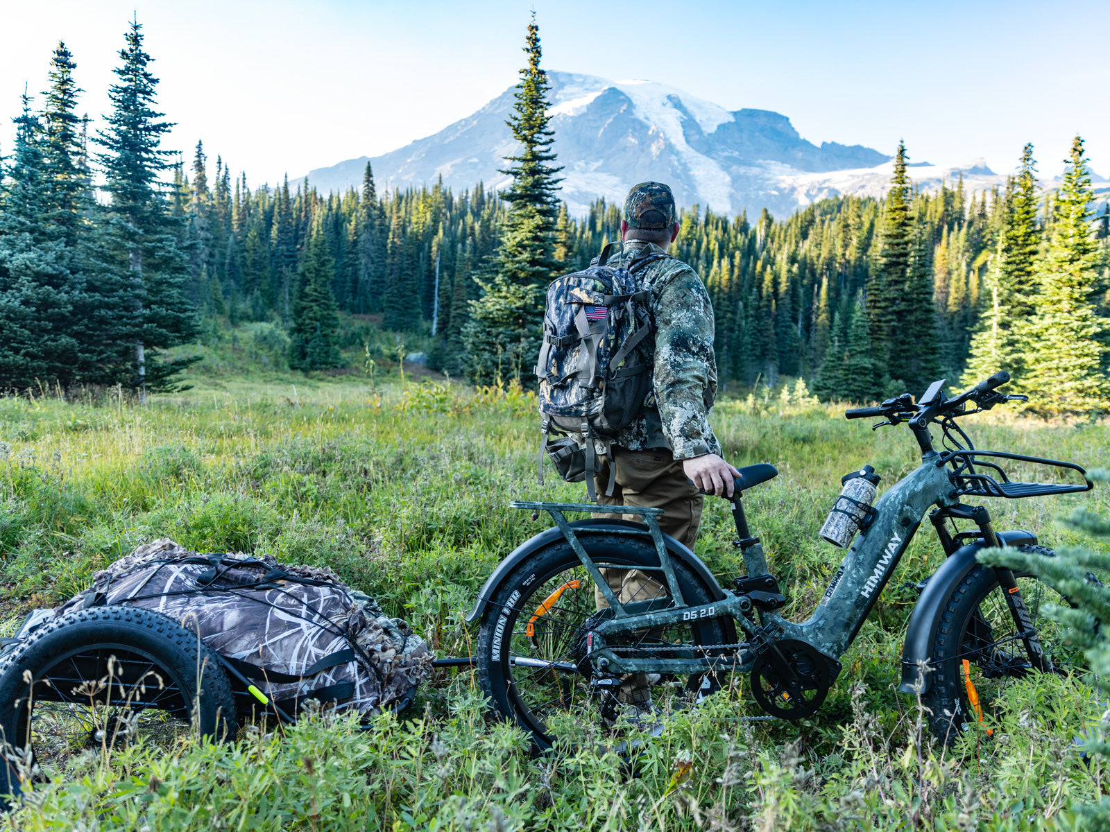 Himiway D5 2.0 Camo eBike outdoor