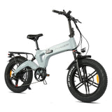 Tracer KAMA 2.0 folding e-bike, folded