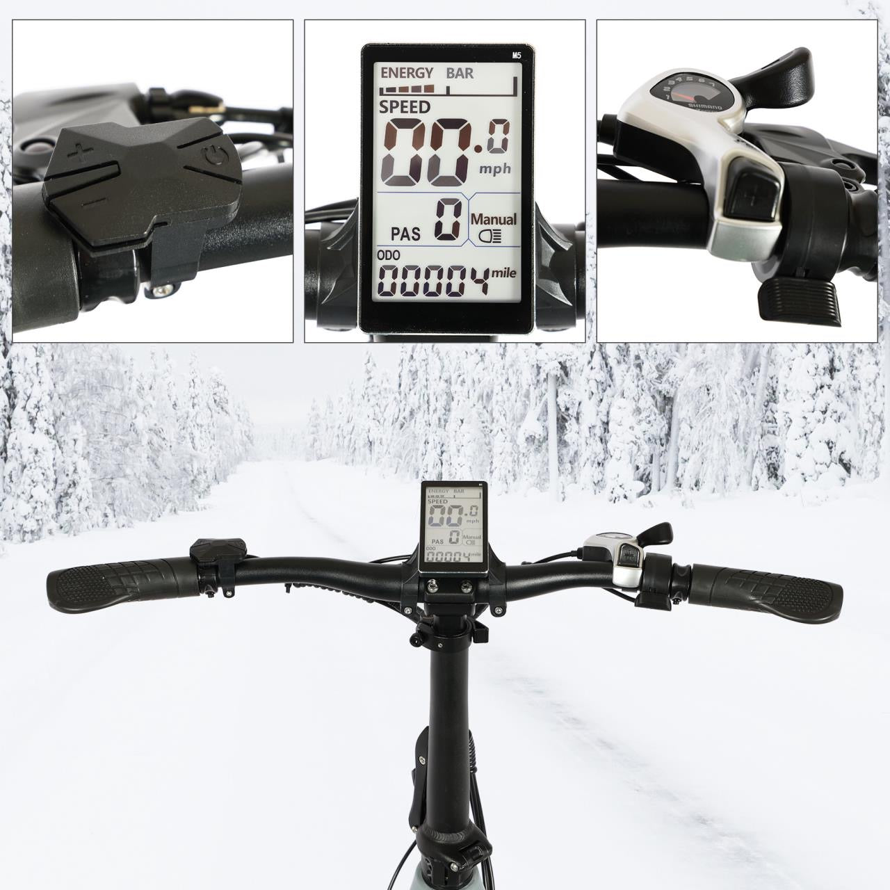 Tracer KAMA 2.0 folding e-bike, rear detail