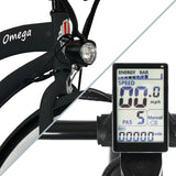 Tracer OMEGA 500W 26" 7-Speed Electric Beach Cruiser Bike