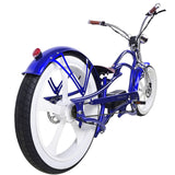 26" Raptor Pro DS Electric 5-Speed 800W Chopper Fat Tire Bike