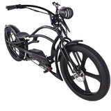 26" Raptor Pro DS Electric 5-Speed 800W Chopper Fat Tire Bike