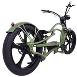 26" Raptor Pro DS Electric 5-Speed 800W Chopper Fat Tire Bike