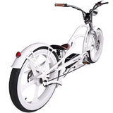 26" Raptor Pro DS Electric 5-Speed 800W Chopper Fat Tire Bike