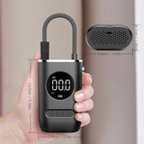 Mini Portable Electric Bike Tire Inflator Pump