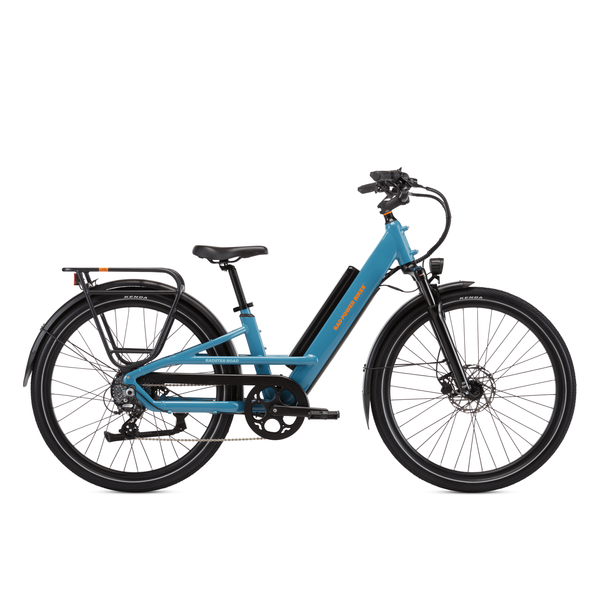 Radster Road electric commuter bike, side view