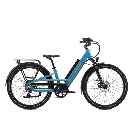 Radster Road electric commuter bike, side view