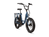 RadRunner electric cargo bike, angled view