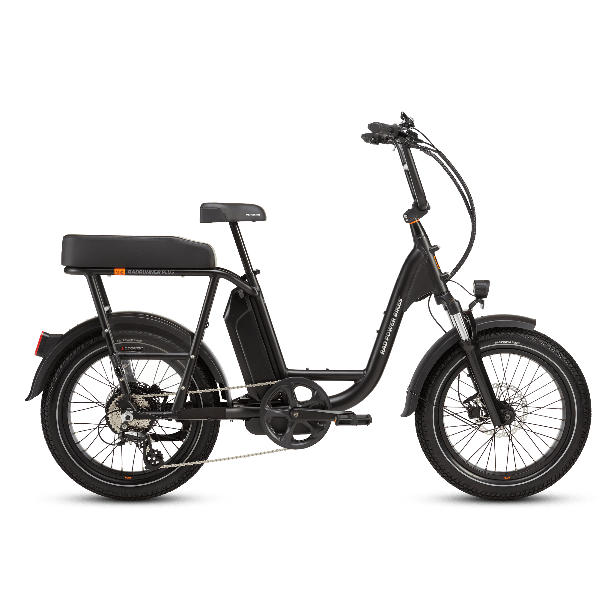 RadRunner Plus electric cargo bike, side view