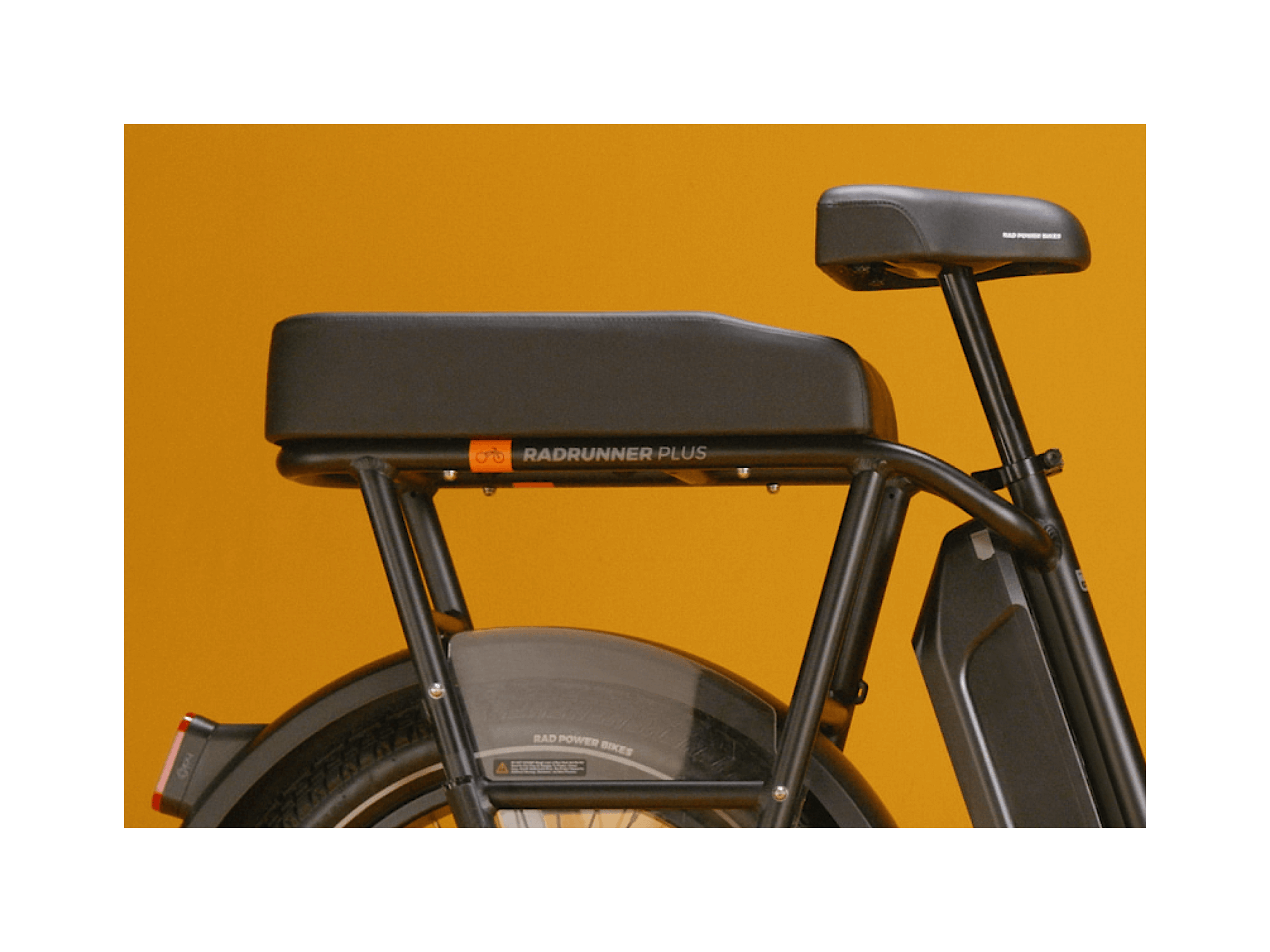 RadRunner Plus passenger package with footpegs