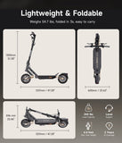 NAVEE ST3 Electric Scooter｜Damping Arm™ Suspension｜37.3miles Eco-range｜1000W