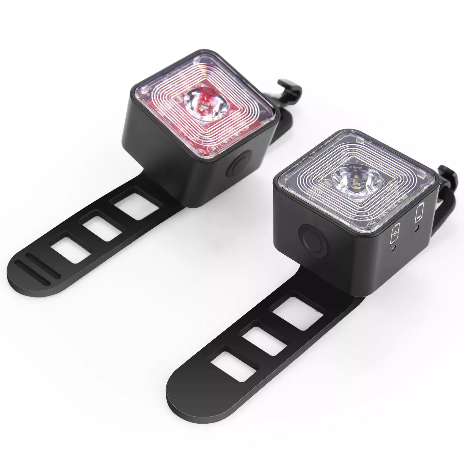 USB Rechargeable Bike Light Set